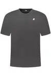 K-WAY SHORT SLEEVE T-SHIRT MEN BLACK