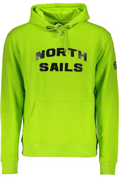 NORTH SAILS SWEATSHIRT WITHOUT ZIP MAN GREEN