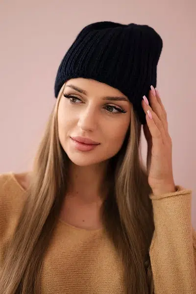 Women's cap Rebeka K345 dark blue