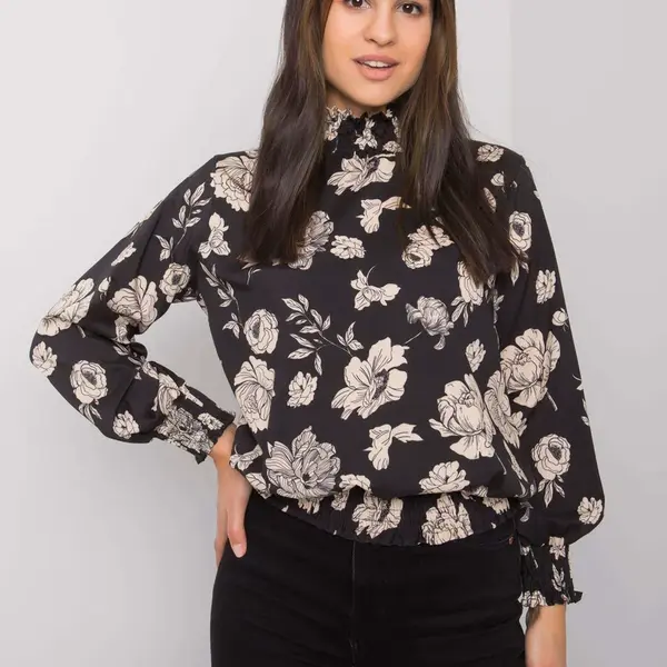 Blouse-DHJ-BZ-8501.79-black-beige