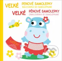 Velké pěnové samolepky: Hroch / Veľké penové samolepky: Hroch - kniha z kategorie Omalovánky