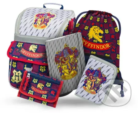 Školní set Baagl Zippy Harry Potter Gryffindor (Nebelvír) II (set 5)