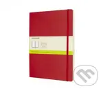 Moleskine - červený zápisník (veľký, čistý)
