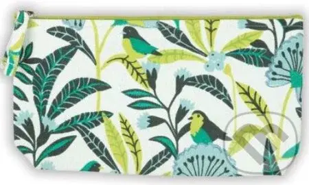 Avian Tropics Handmade Embroidered Pouch - Lucie Wallace, Lulie Wallace