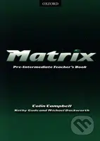 Matrix - Pre-Intermediate Teacher´s Book - kniha z kategorie Jazykové učebnice a slovníky