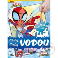 Maluj vodou Spidey - kniha z kategorie Omalovánky