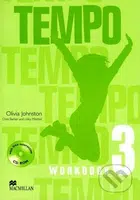 Tempo 3 - Workbook - Olivia Johnston - kniha z kategorie Jazykové učebnice a slovníky