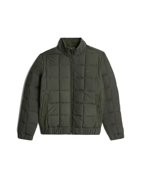 G-STAR Prechodná bunda 'Meefic Quilted'  sivá