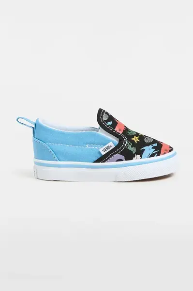 Dětské tenisky Vans Slip-On V modrá barva, VN000D0TBER1
