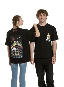 Meatfly unisex tričko Dwarf Black Dwarf | Černá | Velikost S/M | 100% bavlna