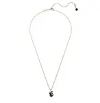 Swarovski Půvabný bronzový náhrdelník s krystaly Iconic Swan 5678046