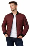 J.Style - Pánská bunda - 8my01 Burgundy