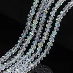 Electroplate Glass Beads Strands