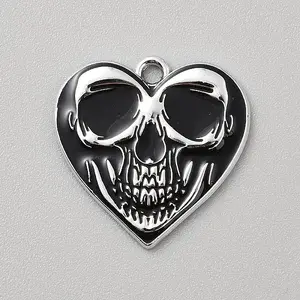 Halloween Alloy Enamel Pendants