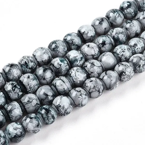 Baking Painted Glass Beads