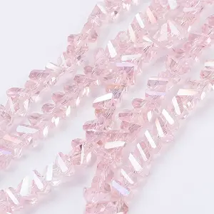 Electroplate Glass Beads Strands