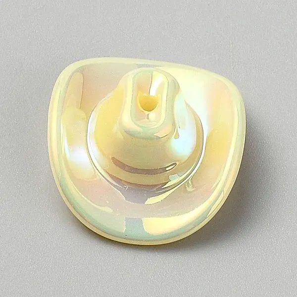 UV Plated Opaque Acrylic Beads
