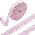20 Yards Ruffled Polyester Elastic Lace Trim