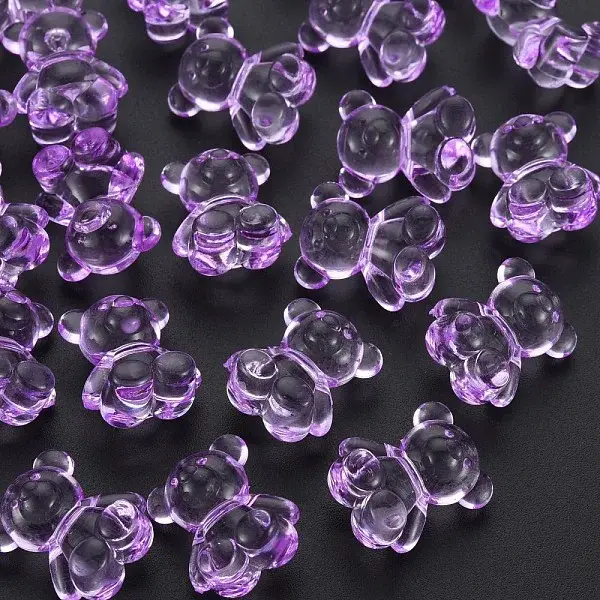 Transparent Acrylic Beads