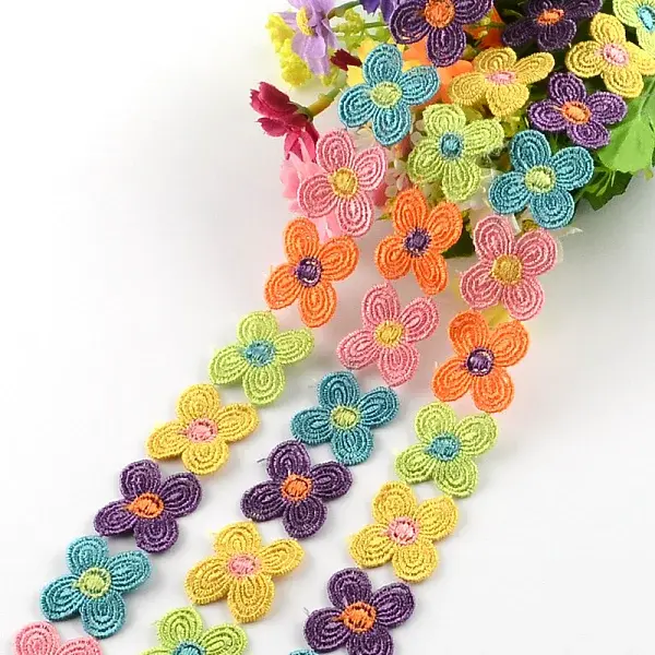 Flower Polyester Ribbon
