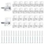 64Sets Plastic Mirror Hanging Kit