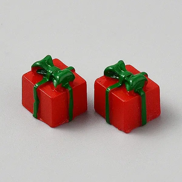 Christmas Opaque Resin Cabochons