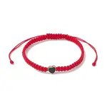Nylon Thread Braided Bead Adjustable Bracelets