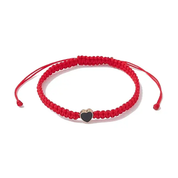 Nylon Thread Braided Bead Adjustable Bracelets