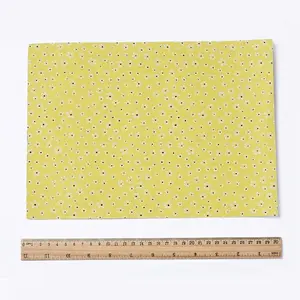 Floral Pattern Printed A4 Polyester Fabric Sheets