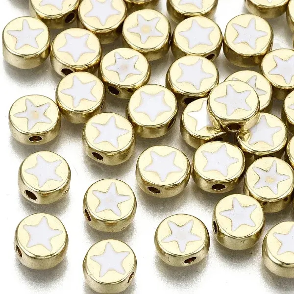 Alloy Enamel Beads