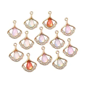 Alloy Glass Pendants