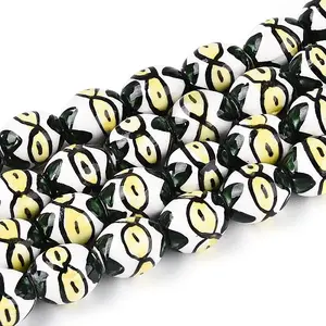 Handmade Porcelain Ceramic Beads Strands