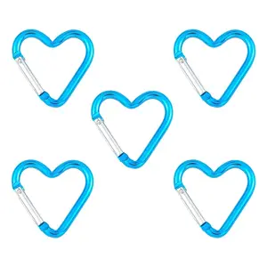 5Pcs Zinc Alloy Spring Gate Rings