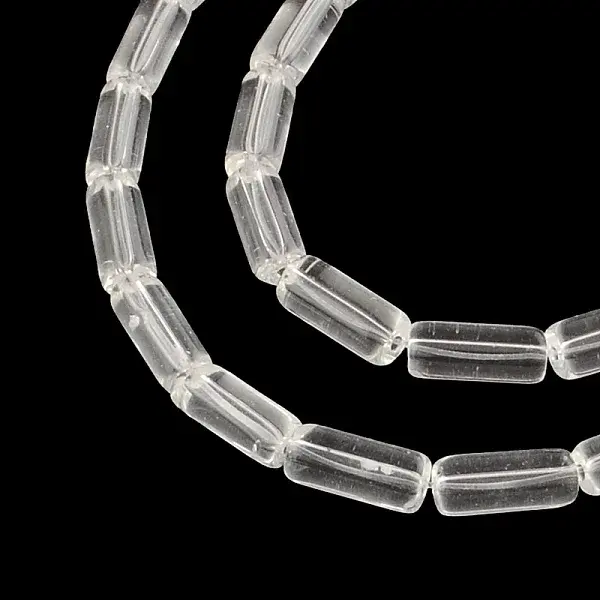 Transparent Glass Bead Strands