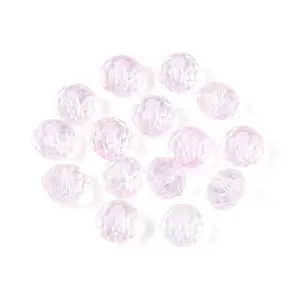 Baking Painted Transparent Glass Beads