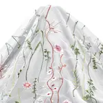 3 Yards Polyester Gauze Embroidery Fabric