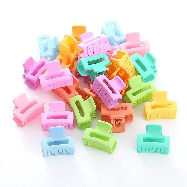 Rectangle Plastic Claw Hair Clips