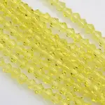 Bicone Glass Beads Strands