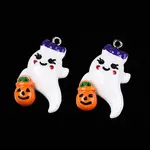 Halloween Opaque Resin Pendants
