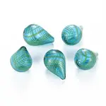 Transparent Handmade Blown Glass Globe Beads