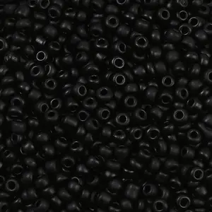Frosted Opaque 8/0 Glass Seed Beads
