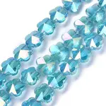 Electroplate Glass Beads Strands