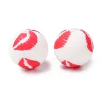 Food Grade Eco-Friendly Printed Silicone Beads