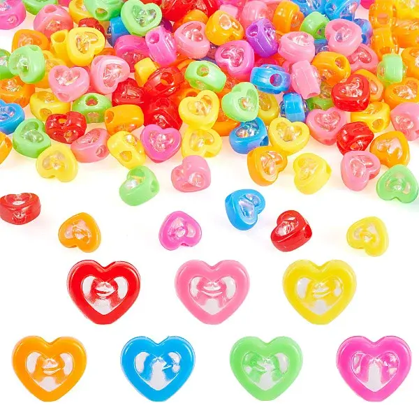 100G Tansparent Acrylic Beads