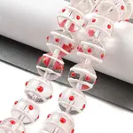 Glass with Enamel Beads Strands