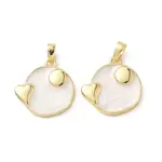 Brass Enamel Pendants