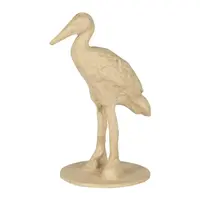 Čáp z papírové hmoty malý