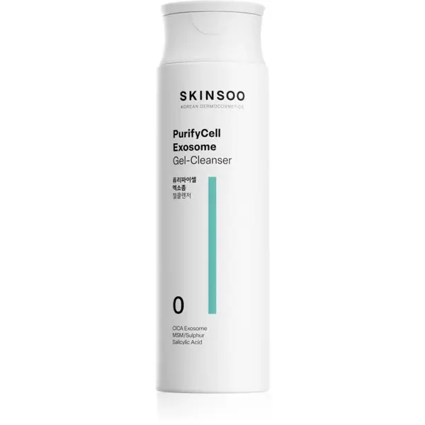 SKINSOO PurifyCell Exosome Cleanser exfoliačný čistiaci gél 250 ml