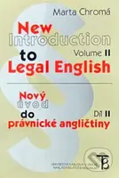 New Introduction to Legal English Volume II - Nový úvod do právnické angličtiny - kniha z kategorie