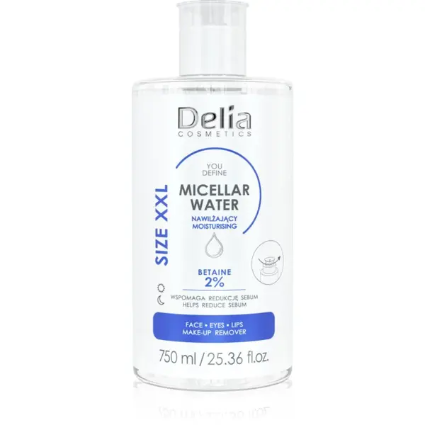 Delia Cosmetics You Define čisticí micelární voda s hydratačním účinkem 750 ml